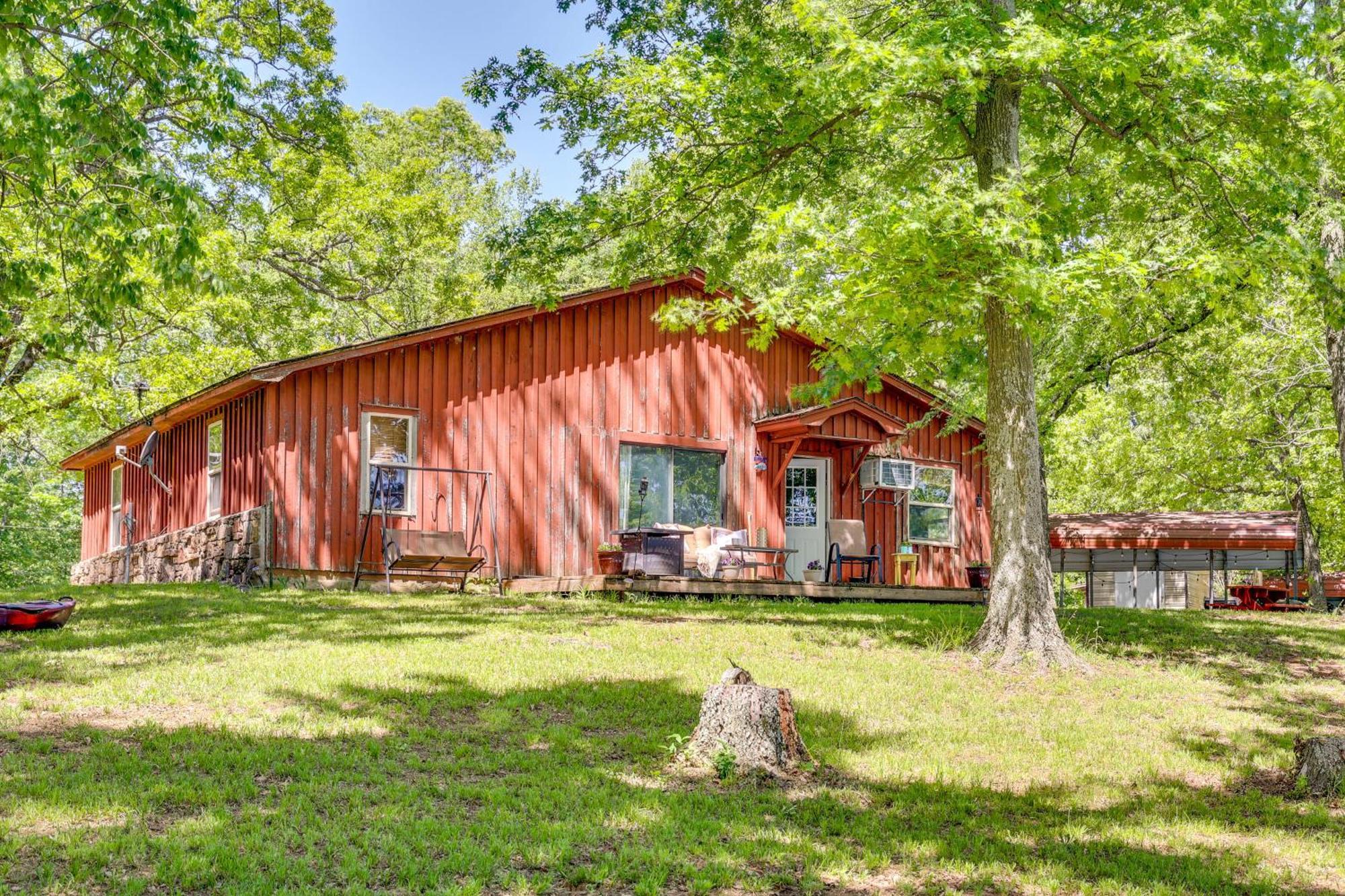 Rural Arkansas Vacation Rental With Lake Access Scranton Экстерьер фото